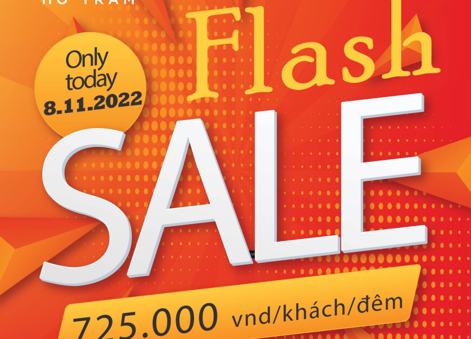 FLASH SALES 725.000 VND/ KHÁCH/ ĐÊM - Khu Nghỉ Dưỡng Biển Seava Hồ Tràm